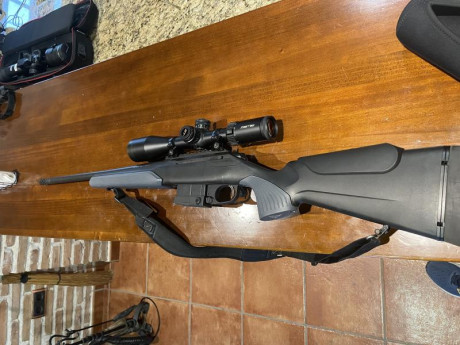 Tikka ctr 308 en perfecto estado, excelente precisión, en perfecto estado, le doy salida por falta de 02
