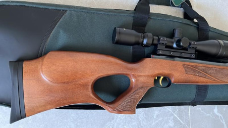 Buenas,

Vendo 2 Weihrauch:

Hw 97 Kt calibre 5,5+ visor Weihrauch 3-9x40+ monturas Dampa+ funda de calidad 00