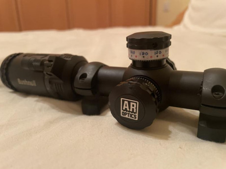 Vendo este visor Compacto en perfectas condiciones, prácticamente sin uso, solo en una carabina del 22 01