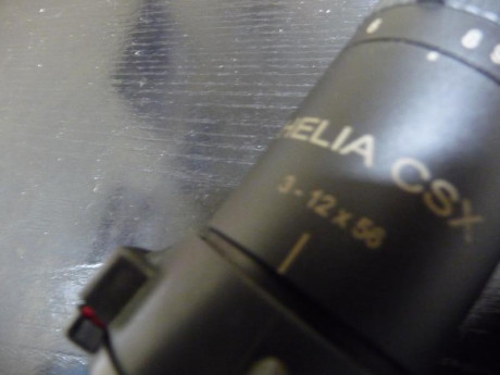 Buenos dias, Vendo visor con rail KAHLES HELIA CSX , de 3-12x56, con tapas Butler, pinzas para riel Recknagel 02