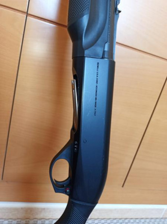 Escopeta IPSC Benelli SP M2 Speed Performance, con muelles de competición.
Chokes: 1* - 2* (17cm) - 3* 01