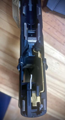 Glock 34 Gen 5 MOS
El arma está preparada para standard con todas estas modificaciones.. 
. Alzas y punto 12
