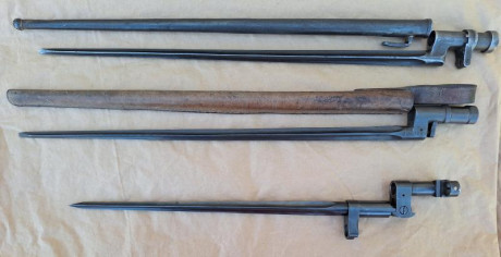 1ª__Bayoneta de casquillo para el fusil ruso Mosin-Nagant Mdo 1891 de 7,62 mm. El Mdo 1891 fue el pilar 01
