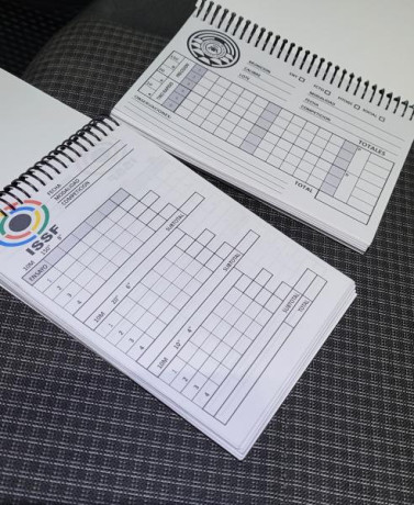 Buenas tardes, vendo cuadernos de tiro para llevar el control de entrenamientos, competiciones sociales, 00