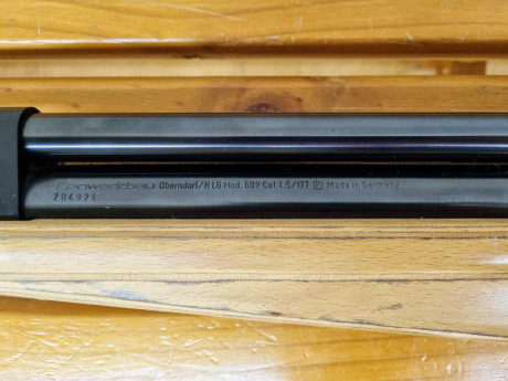  VENDIDA  CARABINA DE PRECISION FEINWERKBAU 602 

Decir Feinwerkbau es decir calidad.
 Esta carabina alemana 01