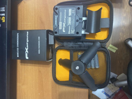 Vendo Cronógrafo FX. En perfecto estado. usado 2 veces. Regalo funda de transporte, mini trípode y pletina 00