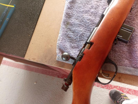 Se vende carabina de 22 Magnum de cerrojo, comprada nueva en 2017 ,a pegado muy pocos disparos,pertenece 11