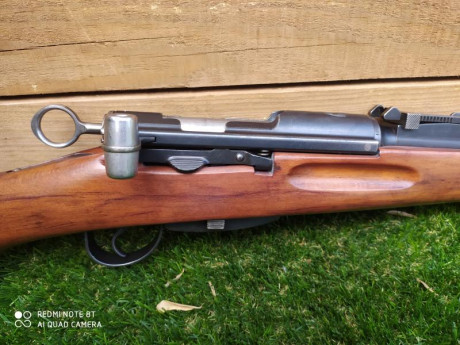   Buenos días

Pongo en venta un Schmidt Rubin K31 en calibre 7,5x55.

Muy buen estado de metales, perfecto 00