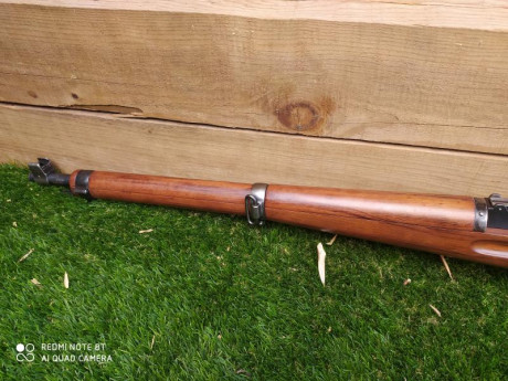   Buenos días

Pongo en venta un Schmidt Rubin K31 en calibre 7,5x55.

Muy buen estado de metales, perfecto 11