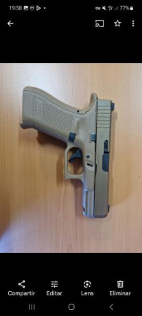 Se vende glock 19x coyote
3 cargadores
Caja original
Guiada en A
Disparos; unos dos cargadores.
Sin uso.
Comprada 00