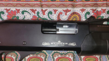 Pongo a la venta una fiable y con mucha precisión escopeta táctica Stinger RXT 1206 con bocacha rompepuertas 22