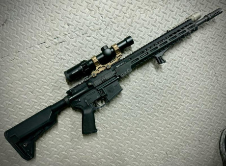 VENDO CONJUNTO  
NO CAMBIOS 

•AR15 Diamondback customizado del 300blk (con 500-800 disparos)
•Kahles 10