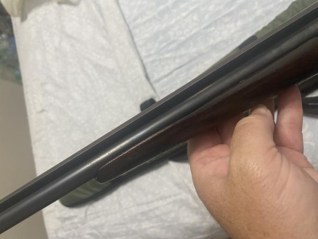 Buenas, pretendo vender esta escopeta paralela del calibre 12 mm , funciona bien, no se ha usado mucho. 10