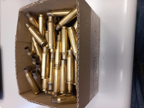 Se venden vainas en lotes de 100, un tiro
100 vainas 20€ 
Envío a parte
Vainas de Remington R-P y de GFL 00