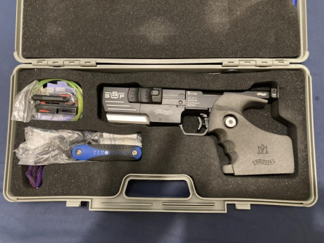 Vendo Walther SSP .22 LR
1100 € + gastos de envío. Está en Madrid. Se puede ver y probar en Cantoblanco. 02
