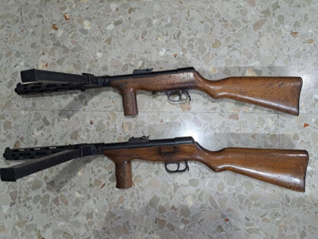 Vendo 2 subfusiles MP-35 CORUÑA ESPAÑOL DE POSGUERRA...con sus cargadores incluidos. 

Tienen la unitilizacion 10