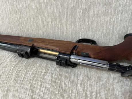 Vendido!!!por falta de uso pongo a la venta este magnífico rifle, disparo dulce no pareciendo lo que verdaderamente 30