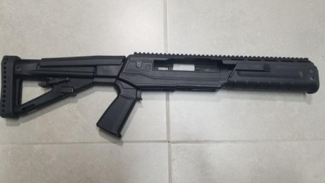 buenas noches

Pongo en venta PRO MAG RUGER MINI-14 ARCHANGEL SPARTA STOCK ADJ POLYMER BLK compatible 00