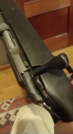 Excelentes agrupaciones. Marca y modelo de reconocido prestigio. Con cargador de 5 cartuchos. Gatillo 00