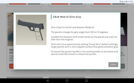 Hola amigos, estoy buscando unas cachas para la S&W 41, me pueden valer casi cualquiera, madera, plástico, 11