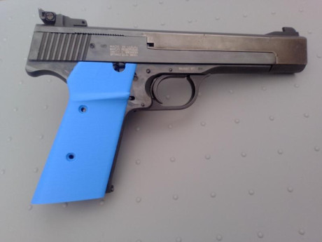 Hola amigos, estoy buscando unas cachas para la S&W 41, me pueden valer casi cualquiera, madera, plástico, 10