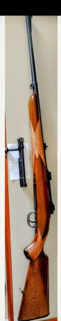 En venta rifle acción Mauser Husq.
Cal. 8x57IS (8 mauser). 
En excelentes condiciones de uso, poco peso 10