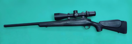Buenos días a todos,
Se vende rifle Bergara B14 sporter varmint 22-250 con carril picatinny incluido (conjunto 01