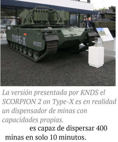 Saludos, carristas.

En la reciente feria Eurosatory 2022 han habido varias novedades en el tema de los 161