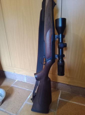 Para financiar otro proyecto se vende este magnífico sauer 202 en 6, 5x55 sw maderas preciosas y agrupación 01