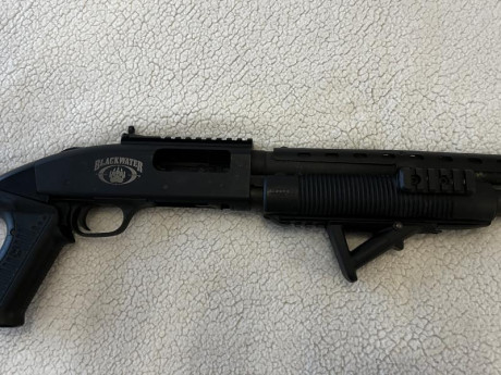Mossberg 590a1 Blackwater, en muy buen estado. Cualquier duda y fotos e información por privado. El precio 02