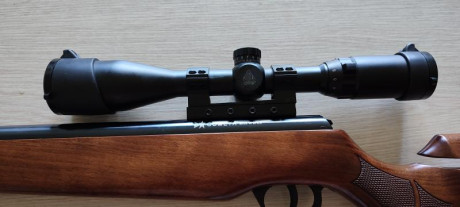 Pues eso, prácticamente nueva, con visor indestructible Leapers 3-9x40 y monturas monopieza 
Pido 250e 00