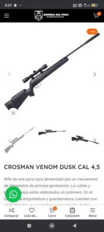 Hola.
Busco carabina PCP  y bomba manual económica para  iniciación.

Zona de Madrid , Leganes, Fuenlabrada, 30