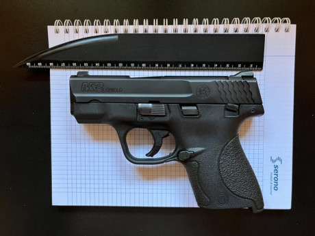 Vendo S and W, M and P 9 SHIELD :
Pistola del 9 P., la mas pequeña de todas ( guiada en F ),
2 cargadores 02