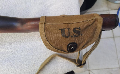 Vendo por falta de uso, autentica carabina americana de la II Guerra Mundial fabricada por Underwood Elliot-Fisher 01