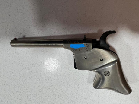 Vendo minipistola Perdersoli, replica de la Remington Rider.

Esta en perfecto estado, y es de calibre 11