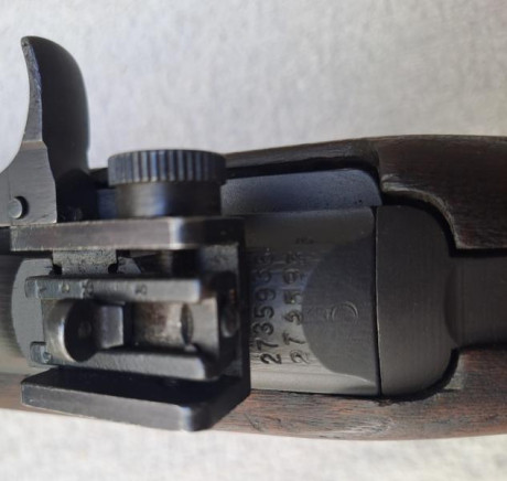 Vendo por falta de uso, autentica carabina americana de la II Guerra Mundial fabricada por Underwood Elliot-Fisher 90