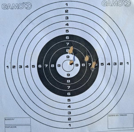 Bueno, para animar el foro un poco, propongo colgar fotos de dianas y arma usada para ello, pudiendo ser 72