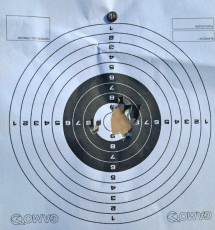 Bueno, para animar el foro un poco, propongo colgar fotos de dianas y arma usada para ello, pudiendo ser 71