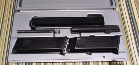 Vendo en A Coruña 
Kit conversión 22 lr para Glock 17/22
Arthur Ciener
Por no usar
Le gusta la municion 01