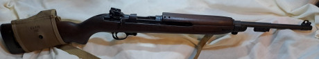 Vendo por falta de uso, autentica carabina americana de la II Guerra Mundial fabricada por Underwood Elliot-Fisher 42
