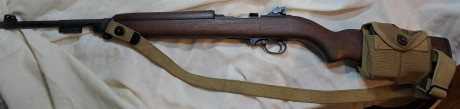 Vendo por falta de uso, autentica carabina americana de la II Guerra Mundial fabricada por Underwood Elliot-Fisher 41