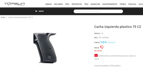 Hola amigos! ya que se muestran tantas armas buenas creo que a los propietarios de una cz 75 se nos tendría 71