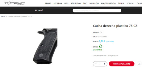 Hola amigos! ya que se muestran tantas armas buenas creo que a los propietarios de una cz 75 se nos tendría 70