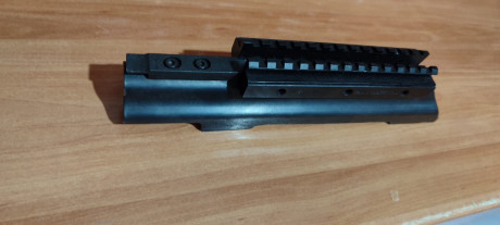 Vendo teja para rifle molot para poner visor y no tener que tocarlo solo con un click cambio de teja y 81