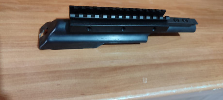Vendo teja para rifle molot para poner visor y no tener que tocarlo solo con un click cambio de teja y 80