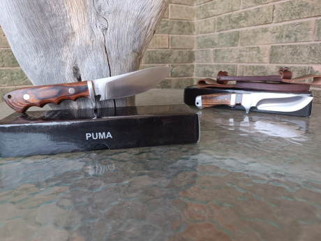 Hola vendo estos dos cuchillos de la casa PUMA TEC.
Modelos 299610 y 161811.
Los compré en Filofiel hace 10