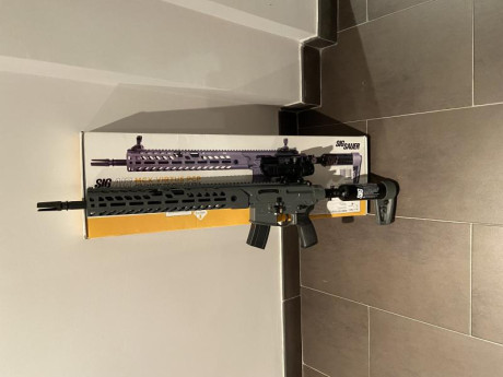 En venta Sig Sauer Virtus Pcp 24 julios calibre 5,5.

Con muy poco uso y en perfecto estado.

 Características 02