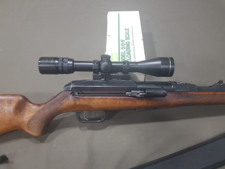 Vendo rifle HK 940 cañon largo en calibre 7x64 con montura original de 25 por 550€.
Saludos. 01