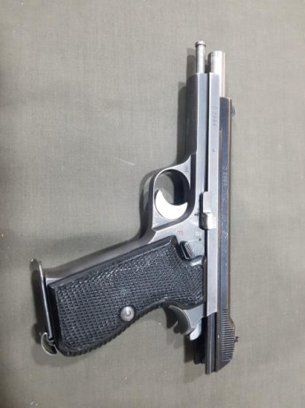 Hola, vendo estupenda Sig P210 en cal 9para de 5 pulgadas en perfecto estado por no darle uso por 1400€.
Guiada 01