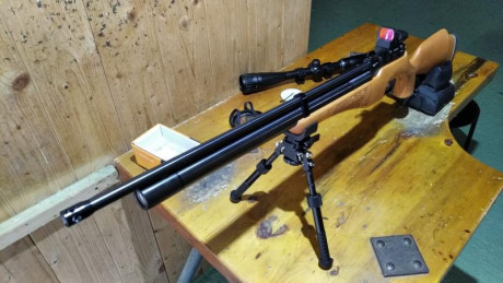 Bueno, para animar el foro un poco, propongo colgar fotos de dianas y arma usada para ello, pudiendo ser 121